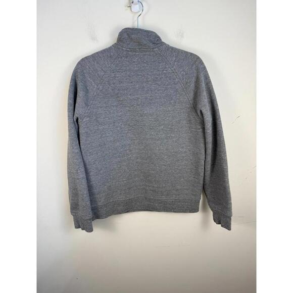 Flint and Tinder 10-Year Quarter Zip Sweatshirt Small Light Gray Pullover - Picture 2 of 5